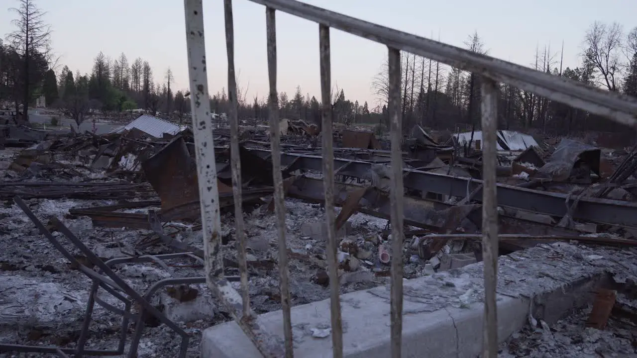 Wildfire house fire aftermath slider