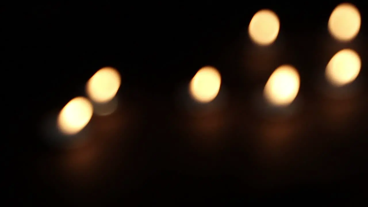 Burning Candles Light Bokeh Slider 2