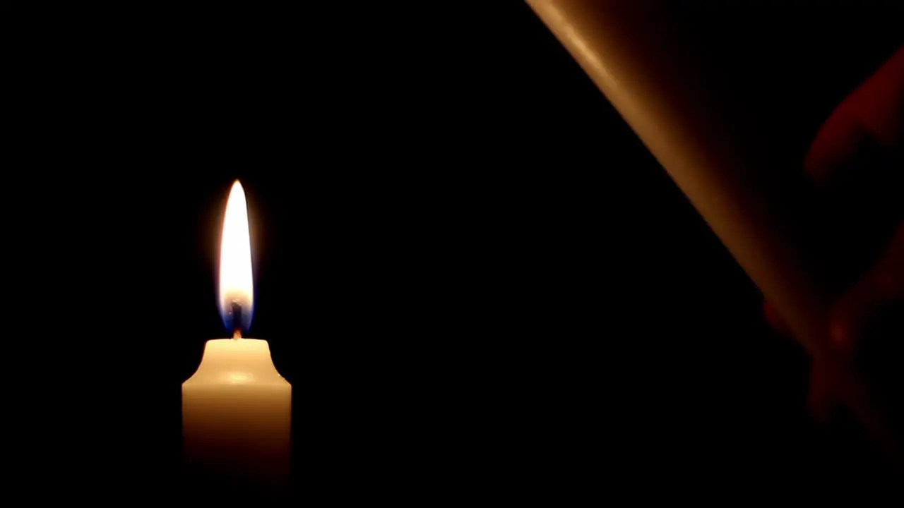 Lighting Candle Darkness