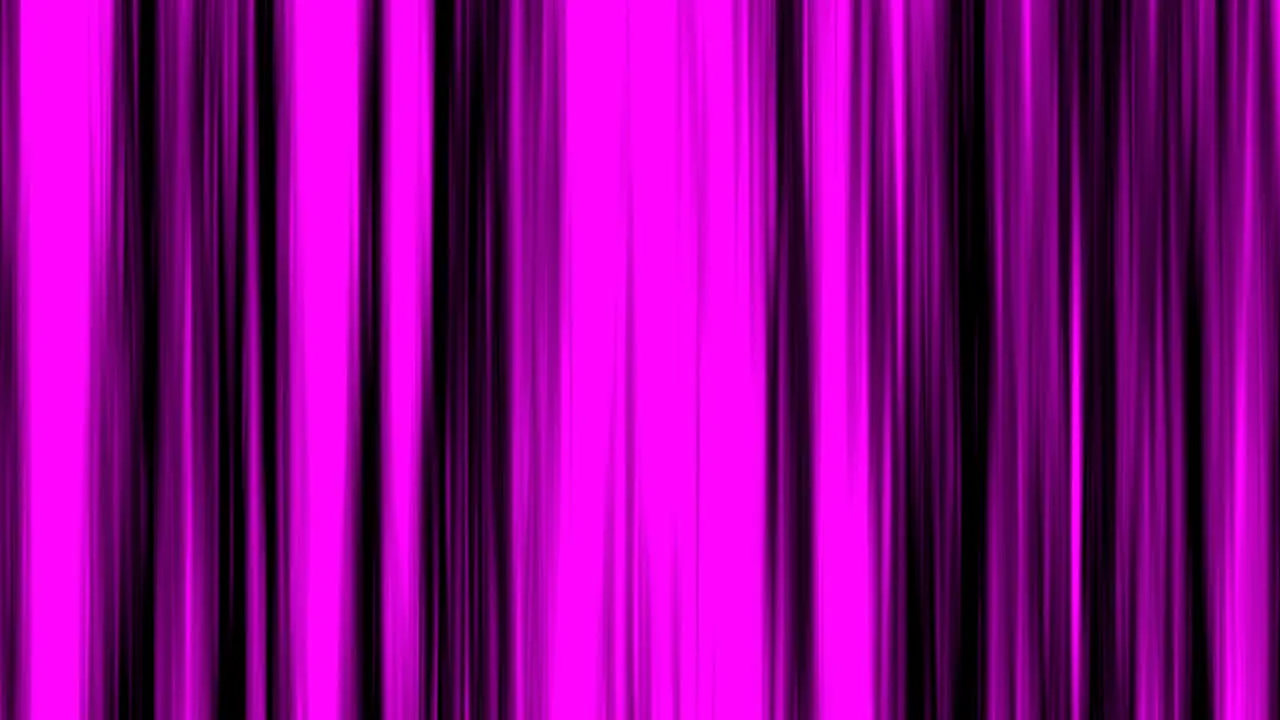 Looping animation of black and purple vertical lines oscillating