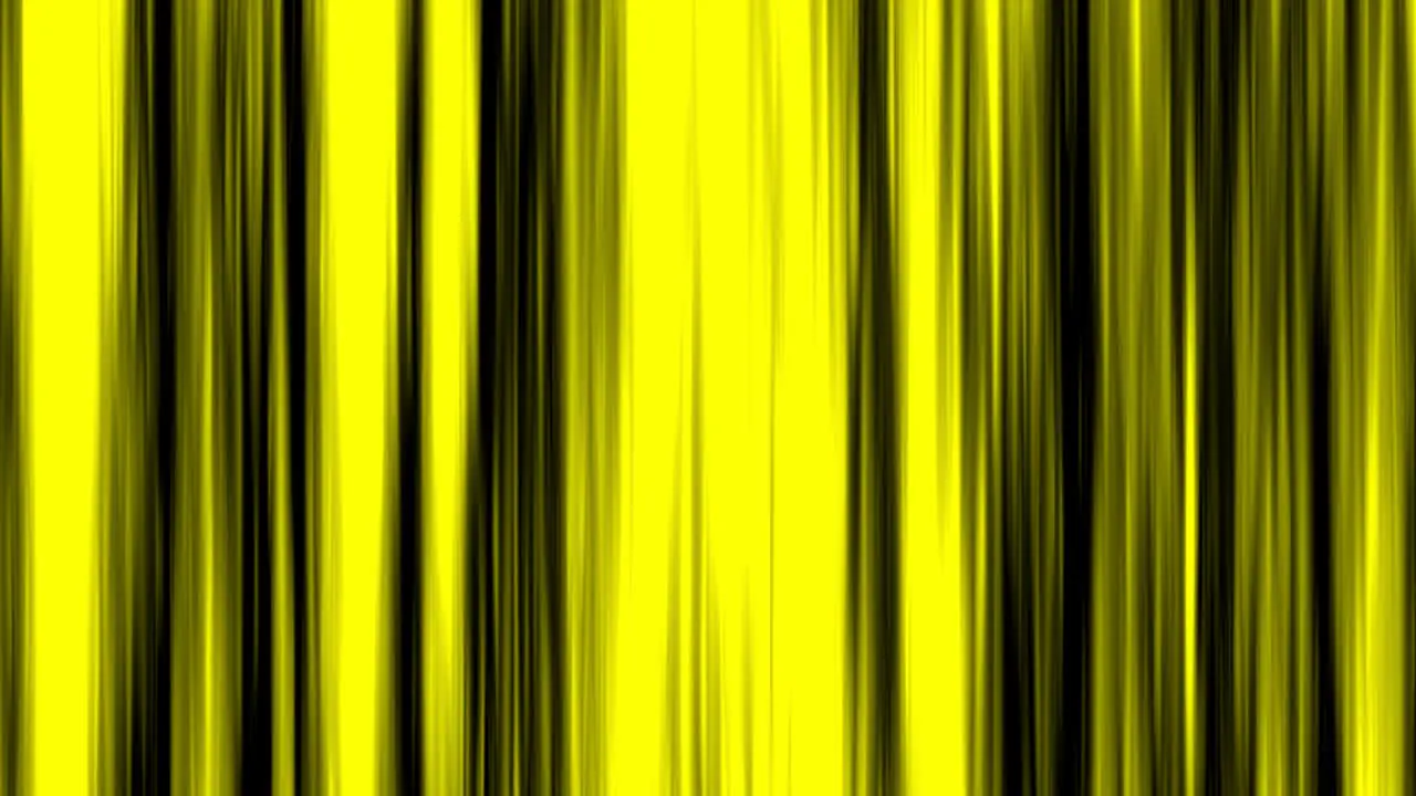 Looping animation of black and yellow vertical lines oscillating