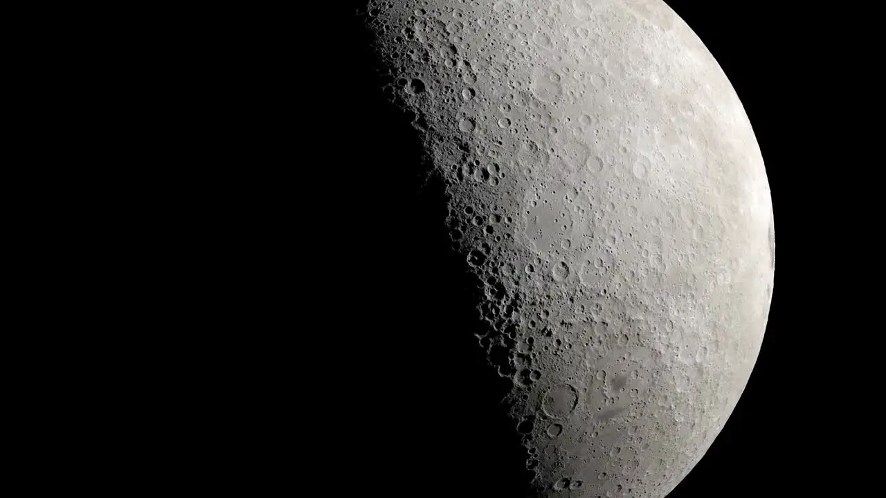 Extremely Detailed 4K Timelapse Of the Sun Rising On the Lunar Surface From the Moons Orbit Lunar Reconnaissance Orbiter 2009