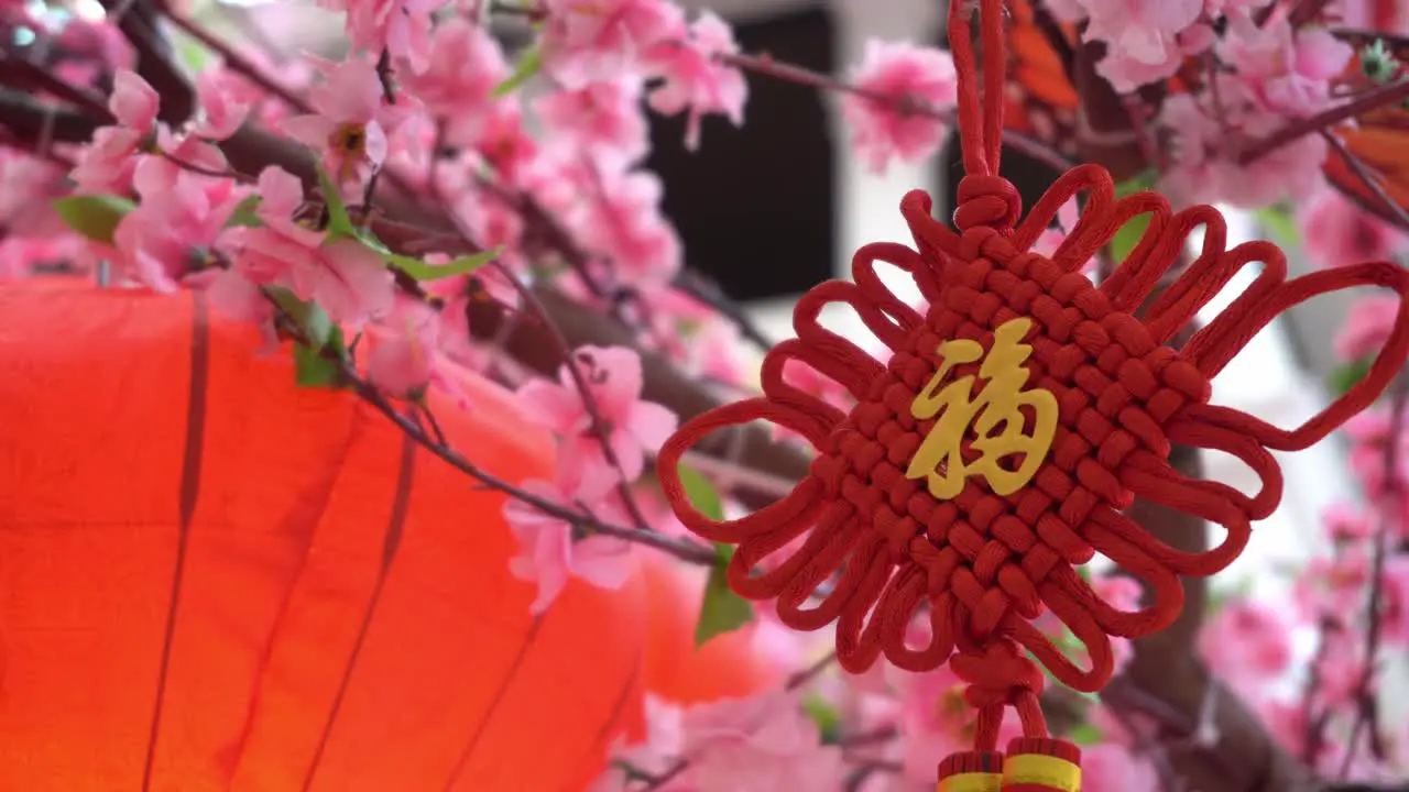 Red decoration mean fortune