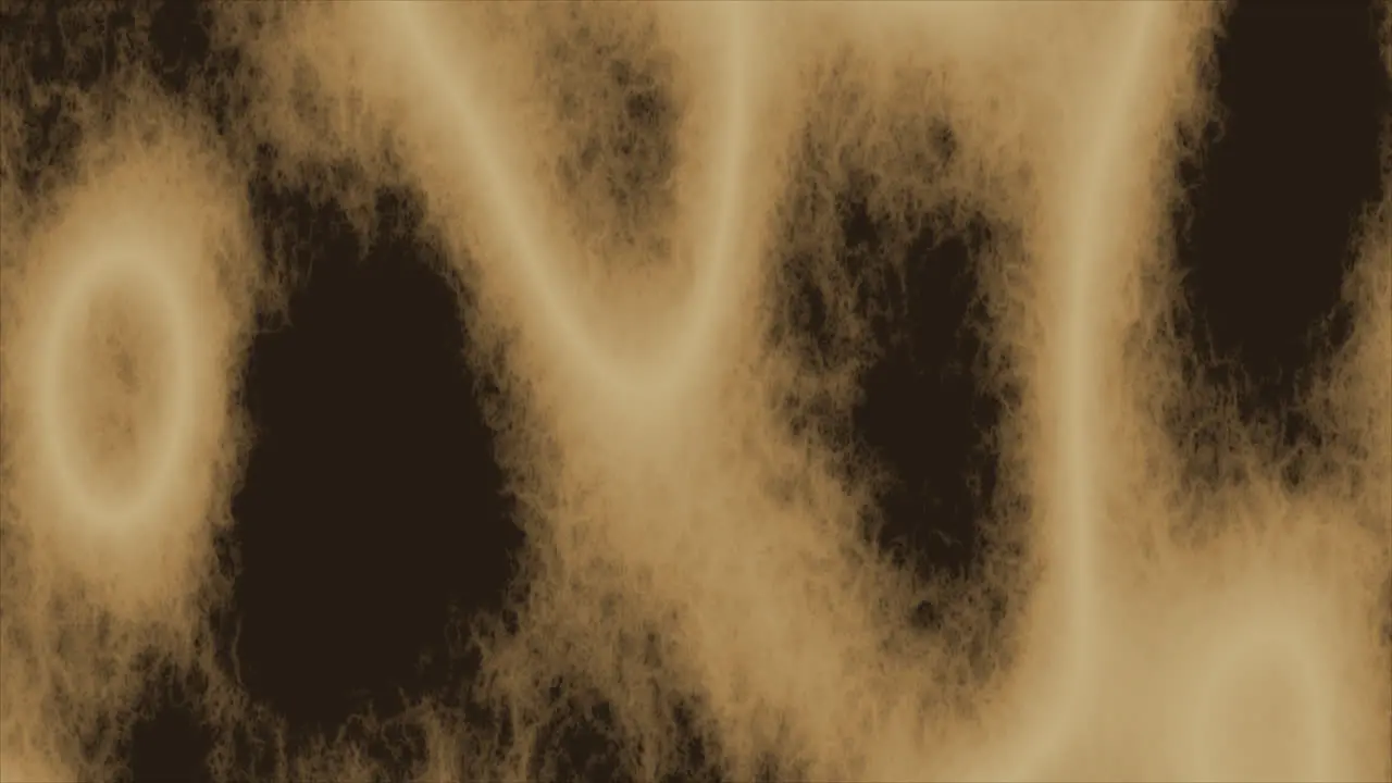 Looping animations of a tan and brown amorphous or organic design