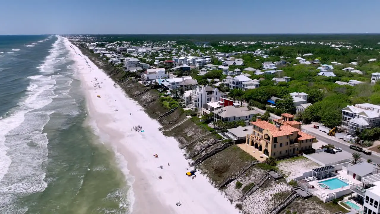 High Aerial over Seaside Florida