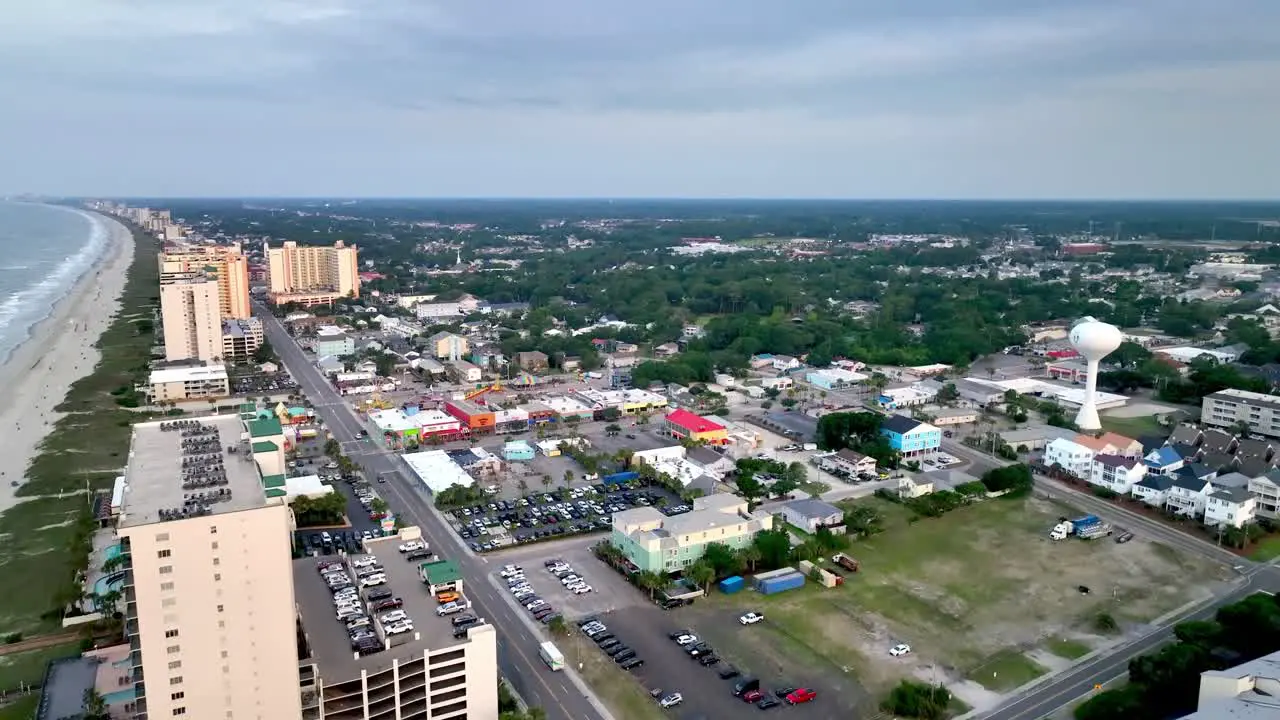 North Myrtle Beach high aerial push in