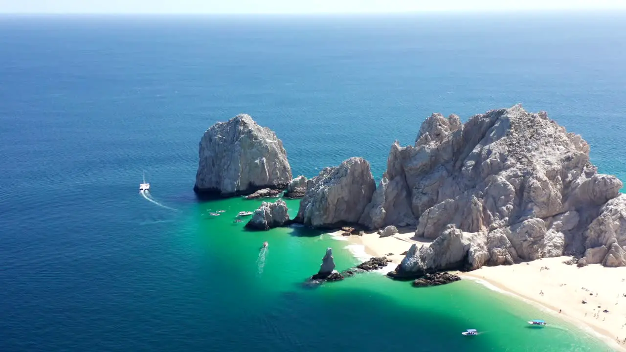 DRONE SHOT OVER LOS CABOS AT CABO SAN LUCAS