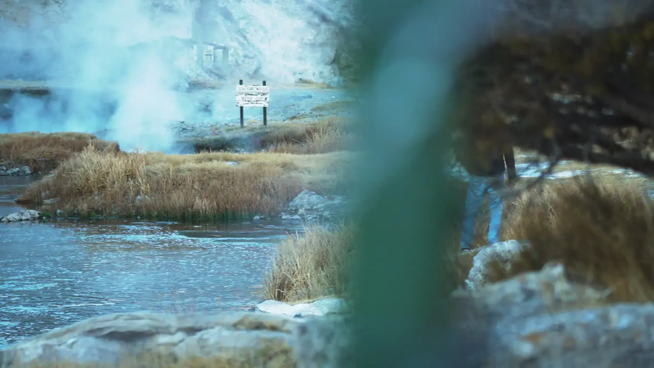 Natural Hot Spring Travel Destination Hot Creek Geological Site Inyo National Forest Pan