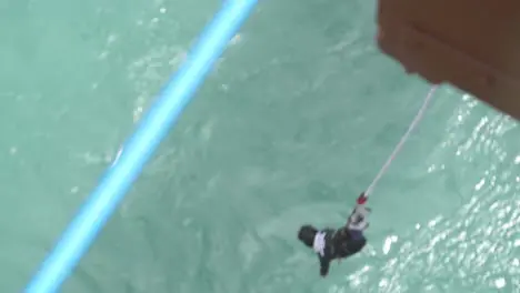 Bungee Jumper Jumping