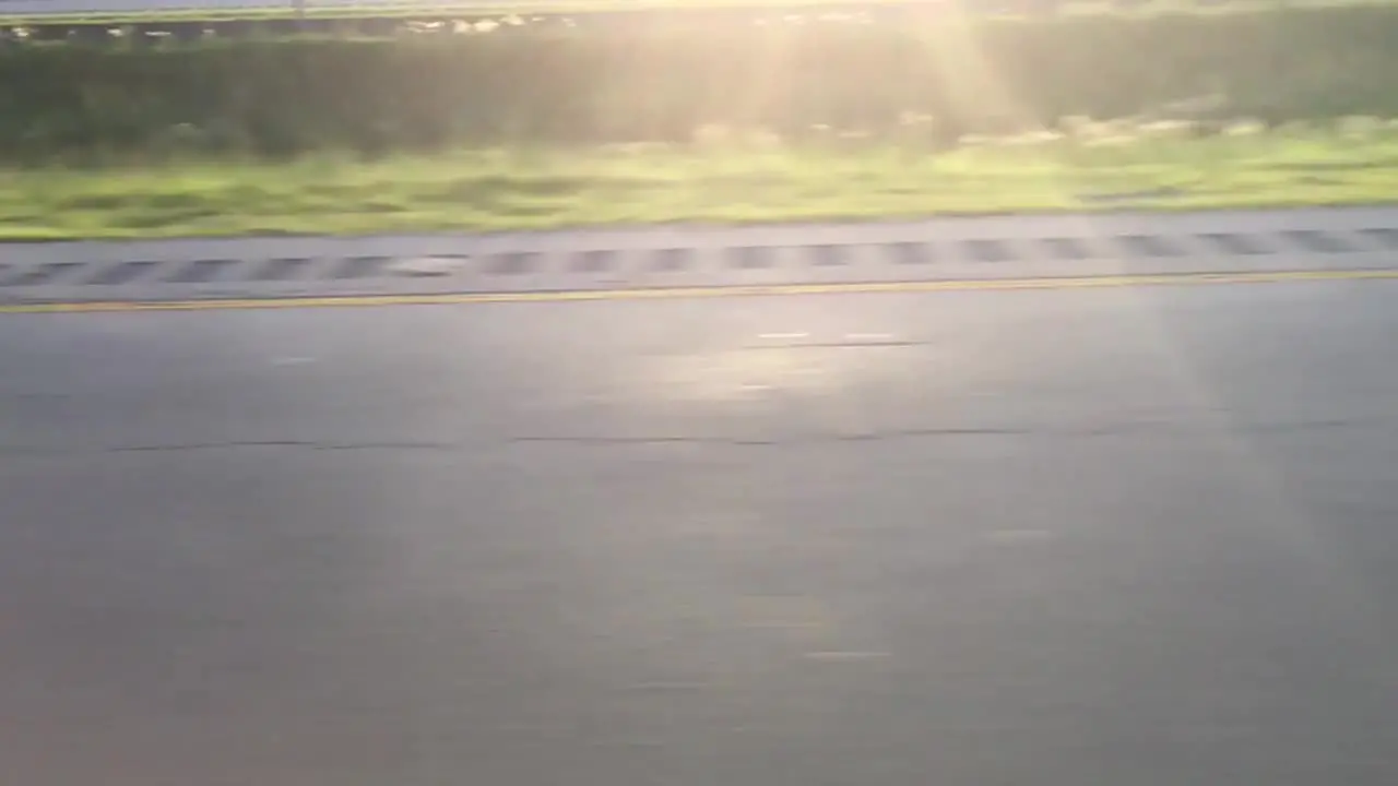 Slow Motion Shot of Road