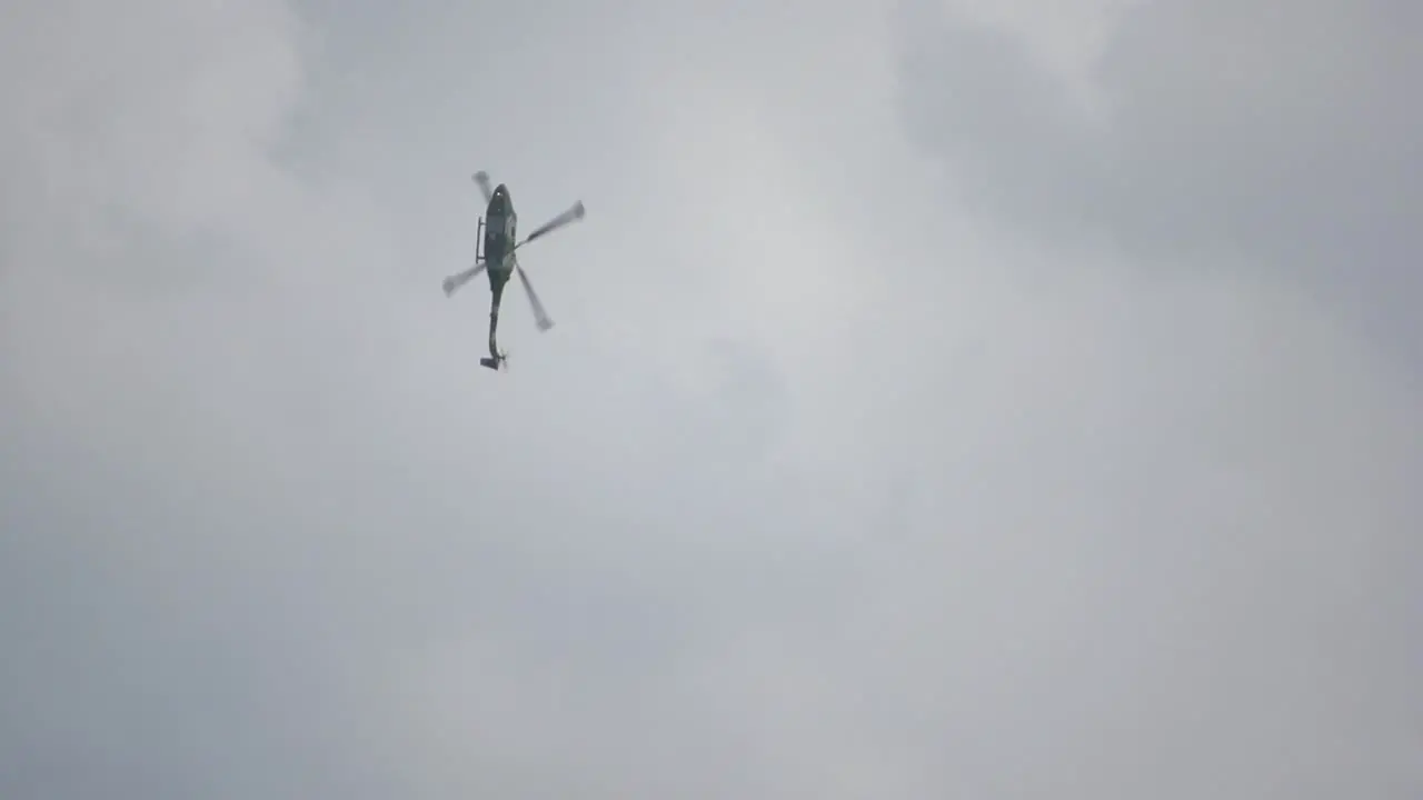 Helicopter Slow Motion Flip