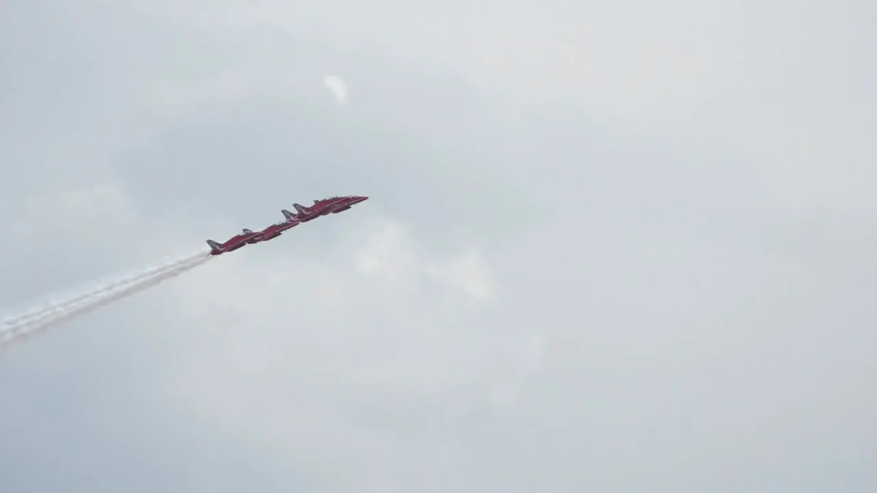 Red Arrows Slow Motion