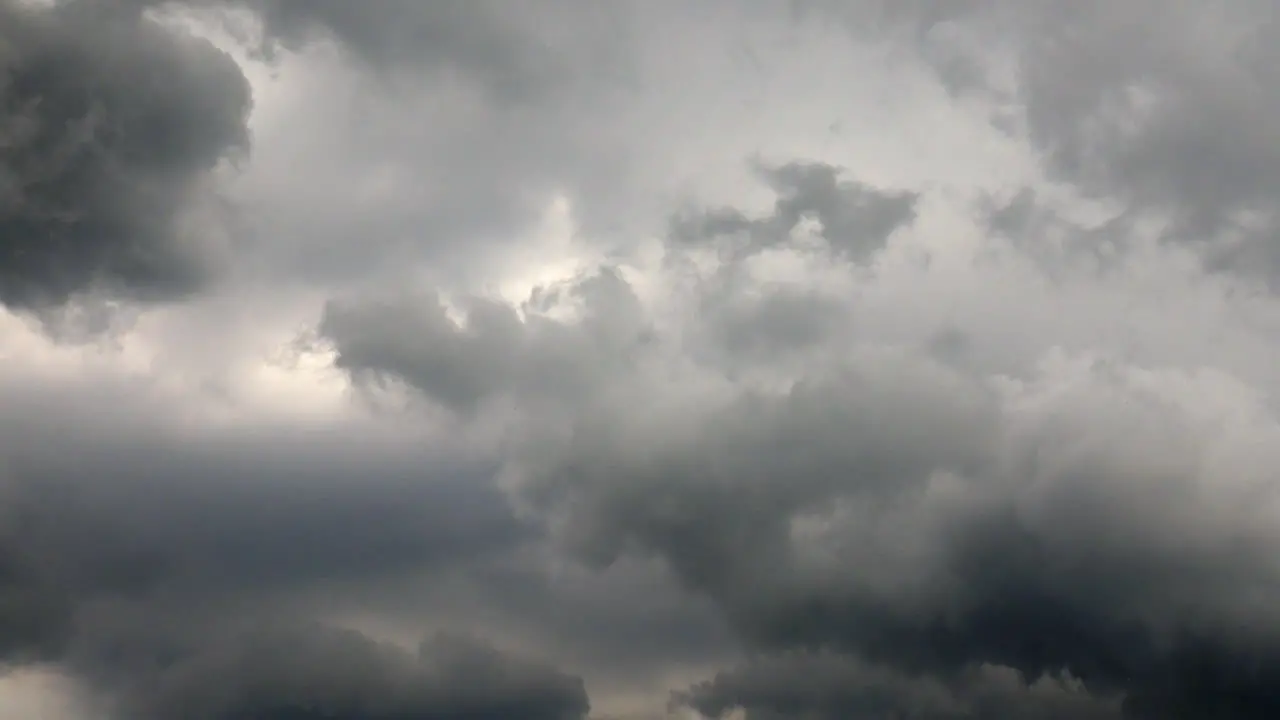 Clouds in the sky storm approaching before rain grey heavy and black clouds moving high in the sky cloudy day bad weather global warming