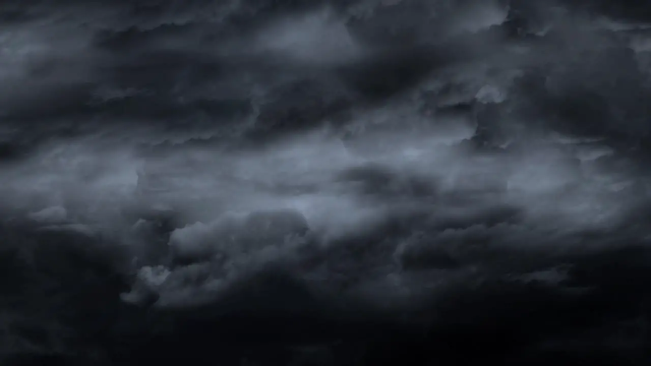 Dark Storm Clouds Background with lightning