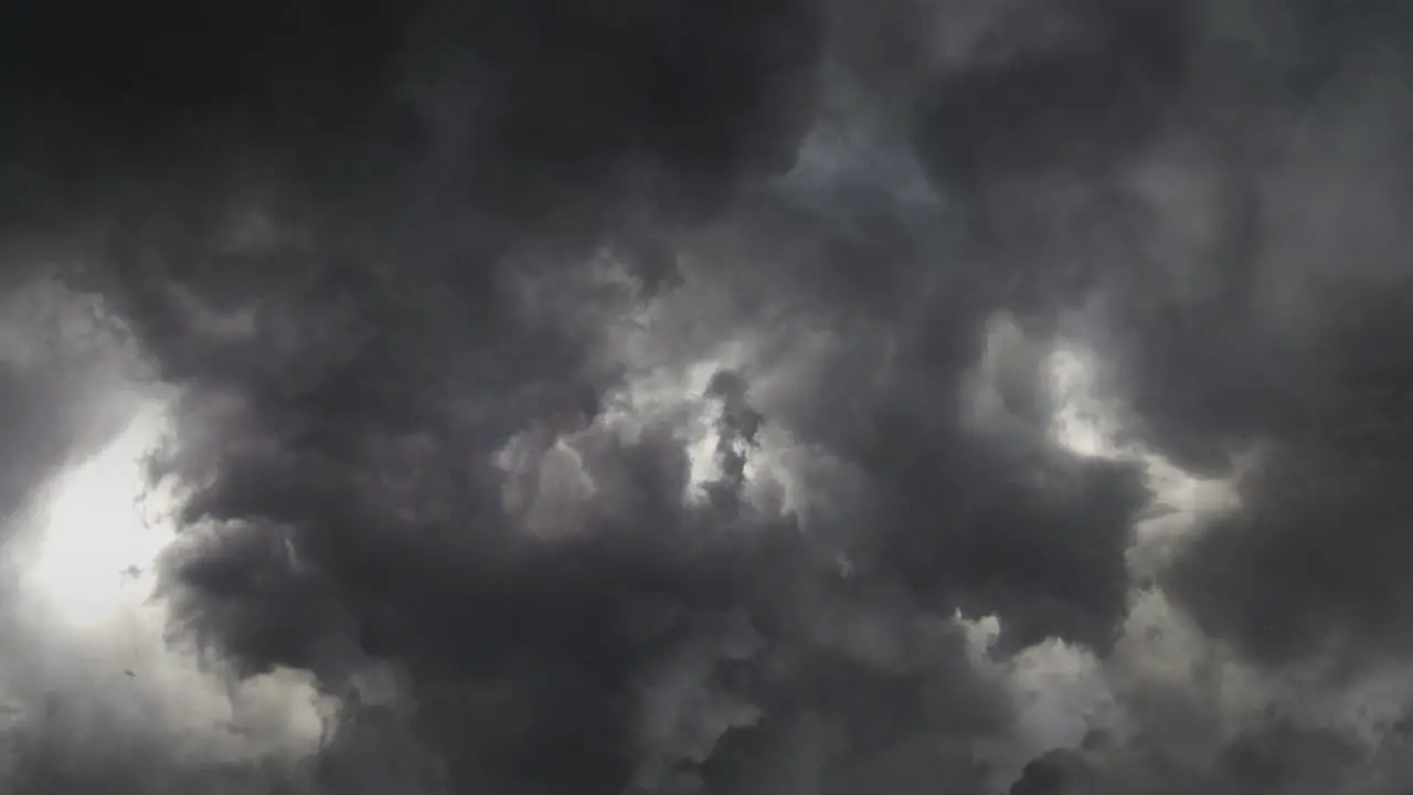 Dark Stormy Sky Background 4k