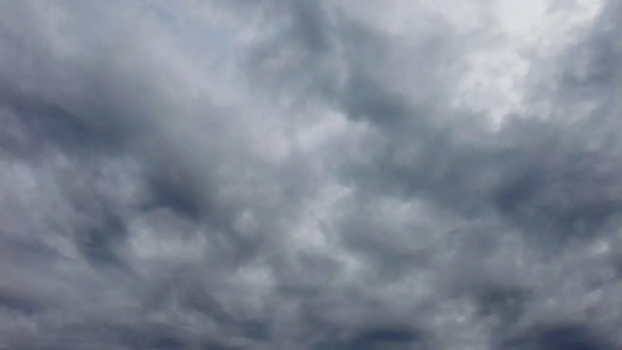 A View Of Dusky Clouds In Moody Sky