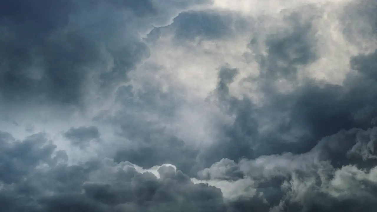 thunderstorm timelapse cloudy clouds dark sky with lightning strike