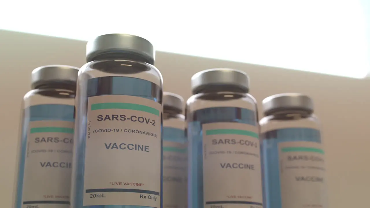 Coronavirus Vaccine Bottles