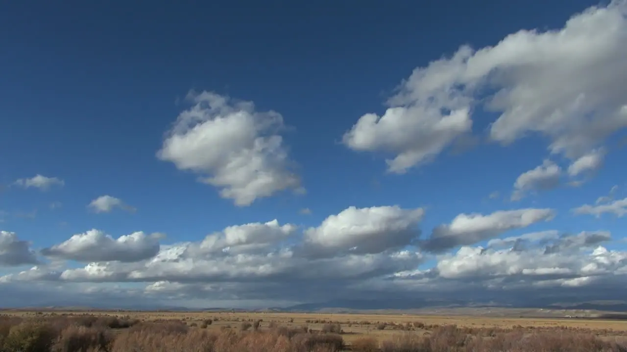 Wyoming clouds time lapse