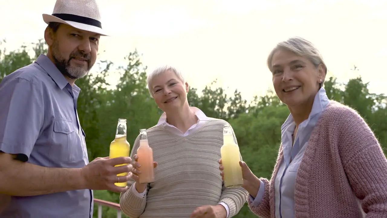 Group Of Senior People Dancing Talking And Having A Drink 1