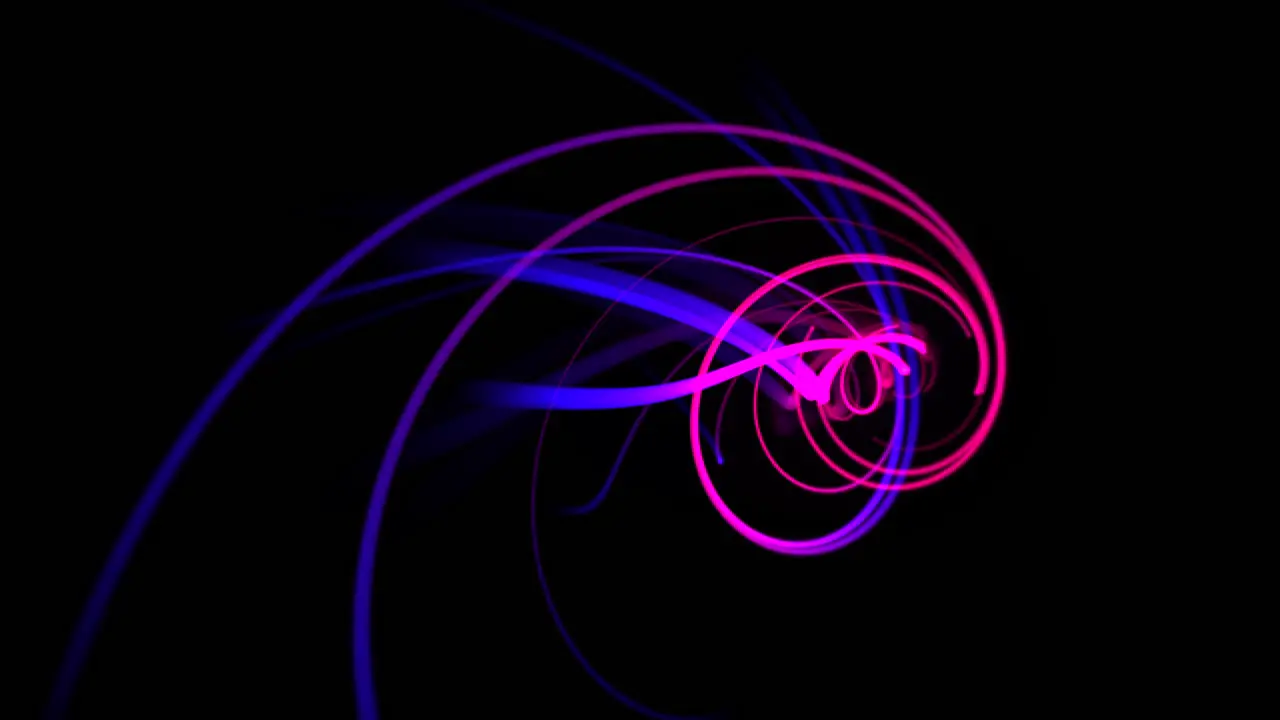 Motion purple and blue lines with abstract background 6