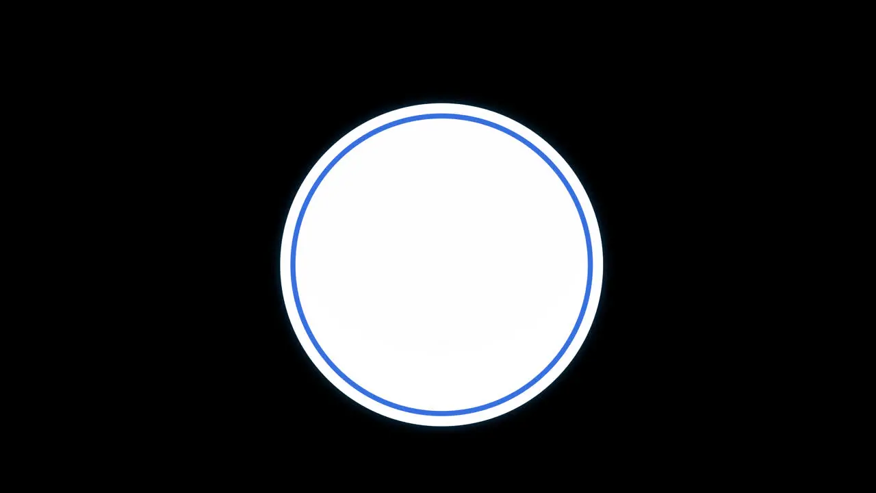 circle shape animation seamless loop Animation video transparent background with alpha channel