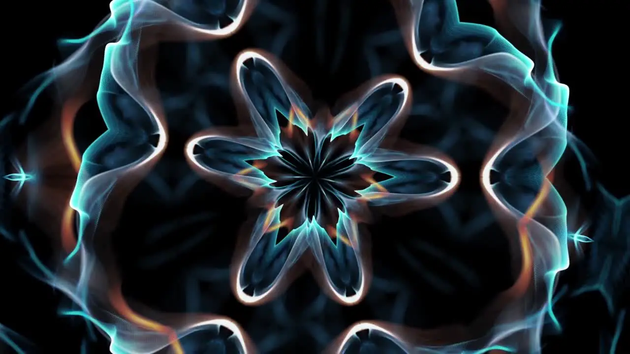 Blue Futuristic Abstract Video Background