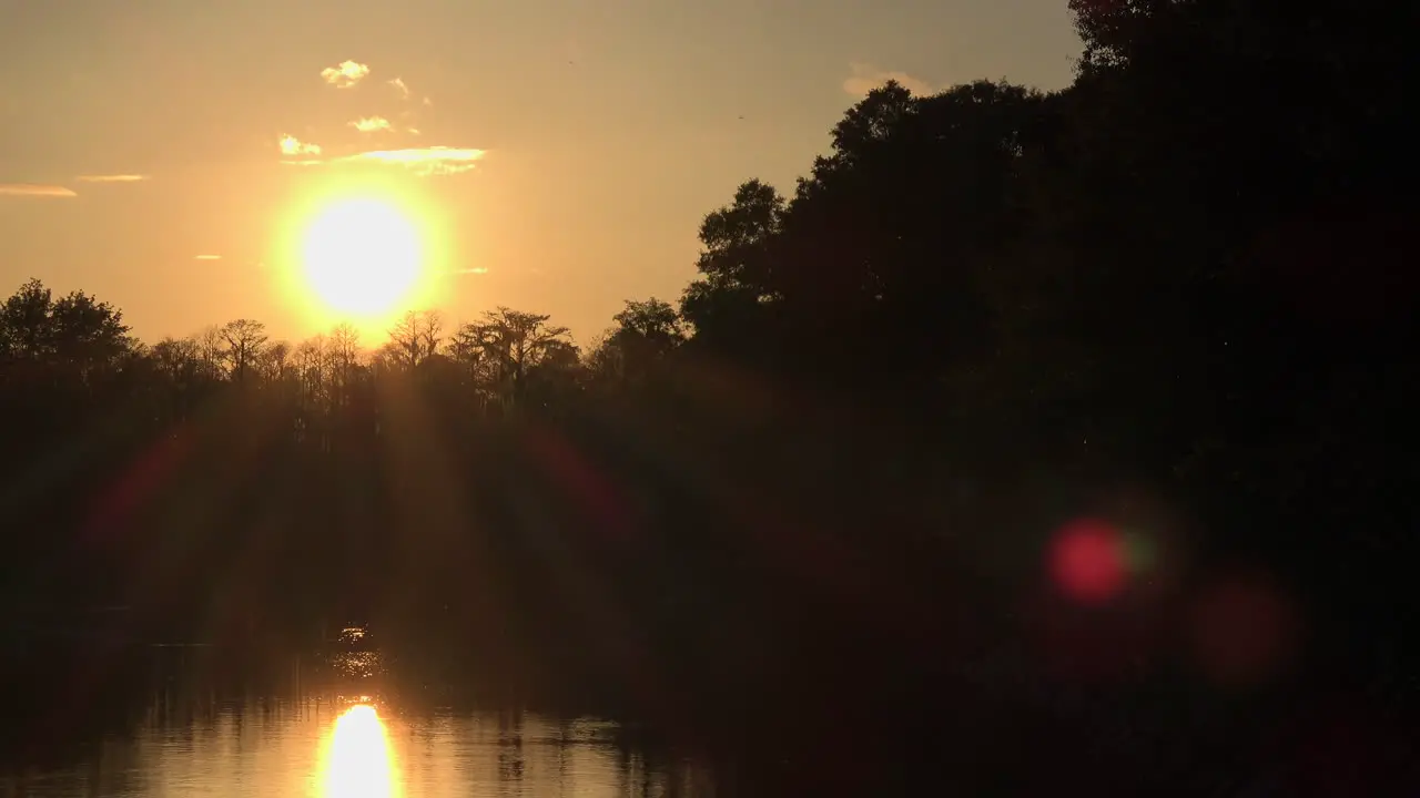 Georgia Okefenokee Sunset Time Lapse