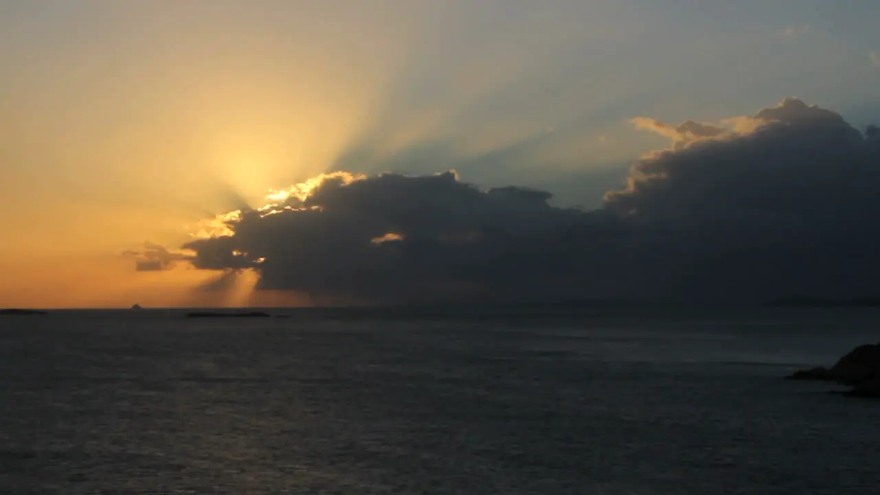 Caribbean sunset