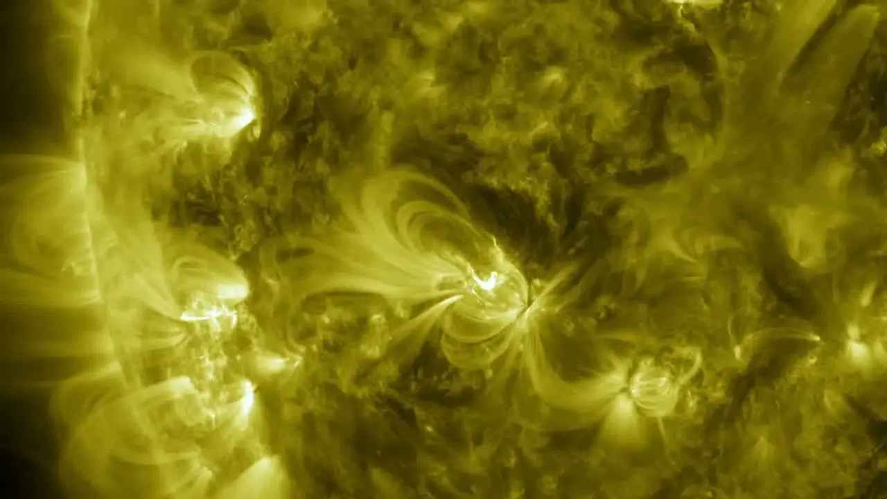 Nasa Footage Of The Surface Of The Sun And Solar Flares 2