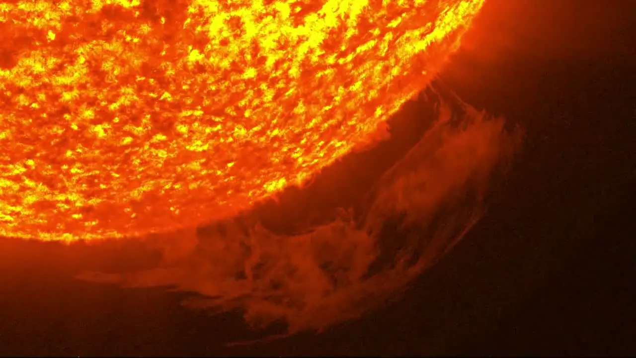 Nasa Footage Of The Surface Of The Sun