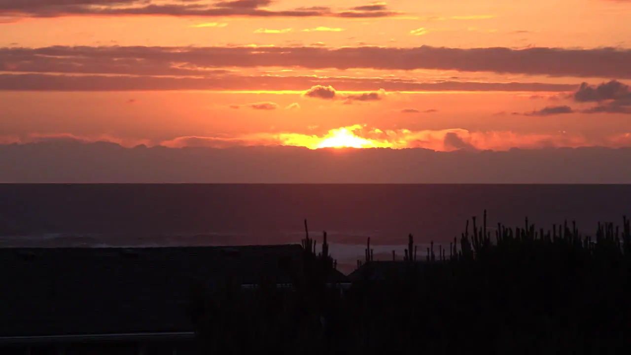 Oregon sun goes behind cloud