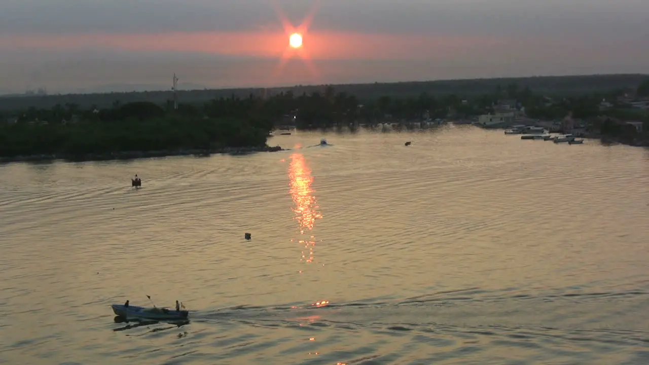 Mexico Mazatlan sunrise reflections