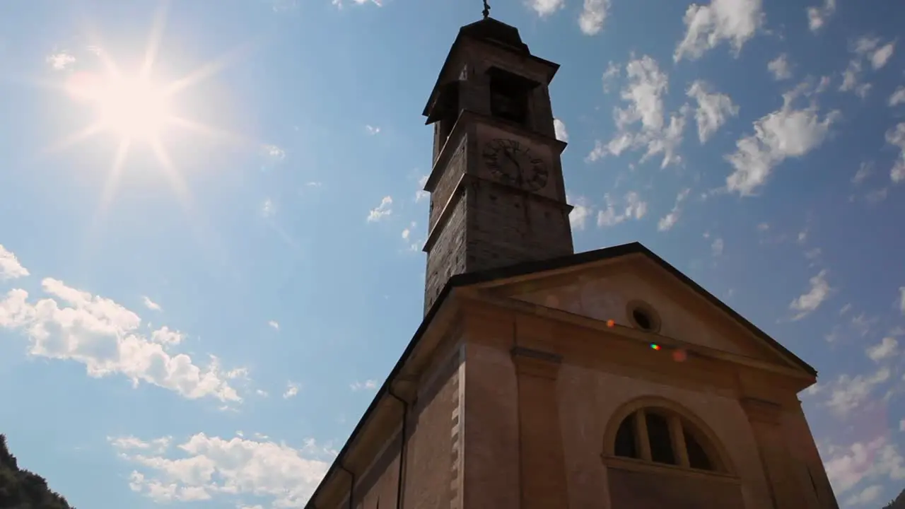 A small church near Lake Ledro