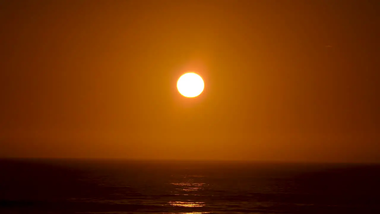 Beautiful California Sunset At Beach