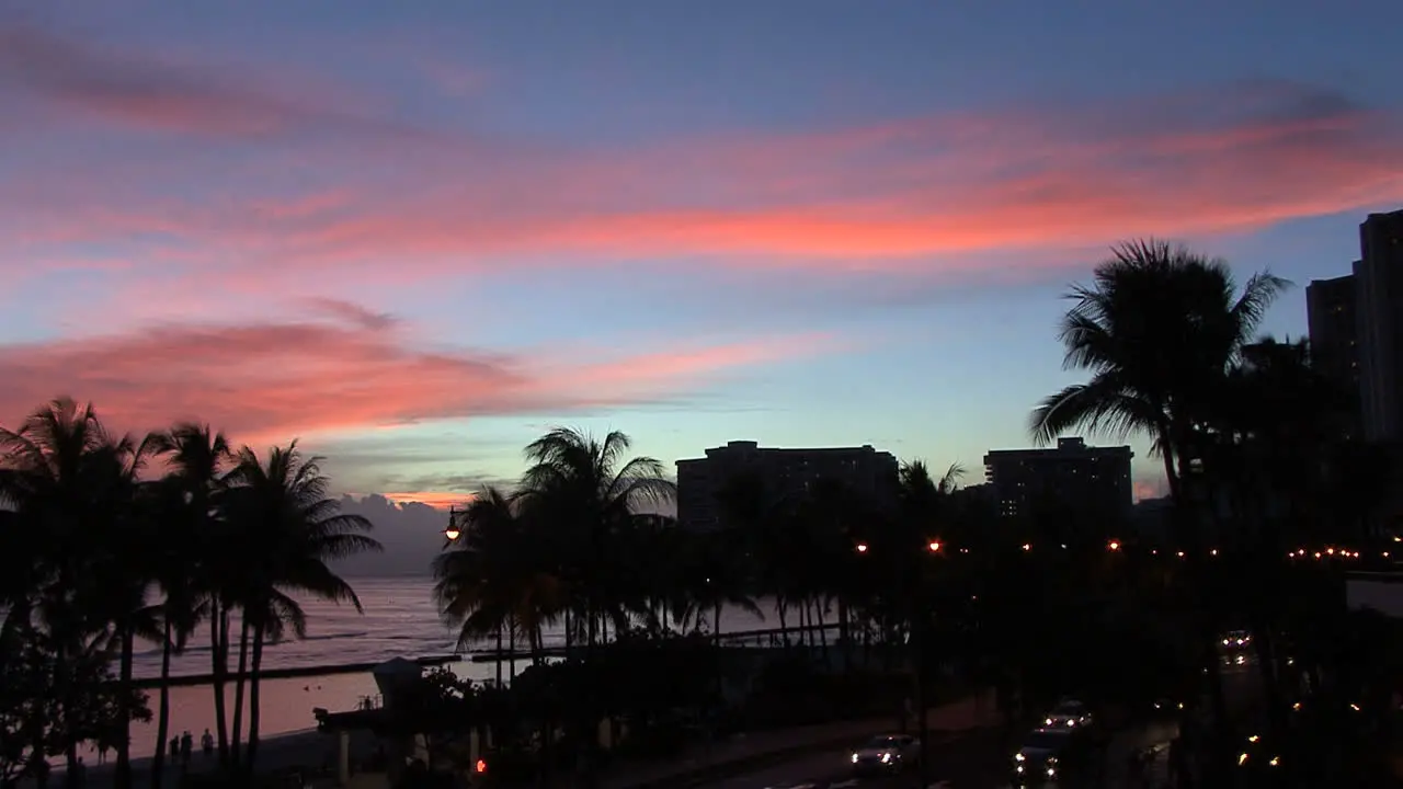 Waikiki sunset