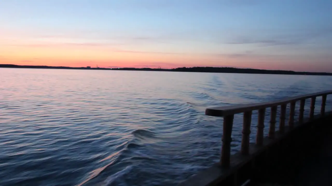 Sunset Shot from Boat 2