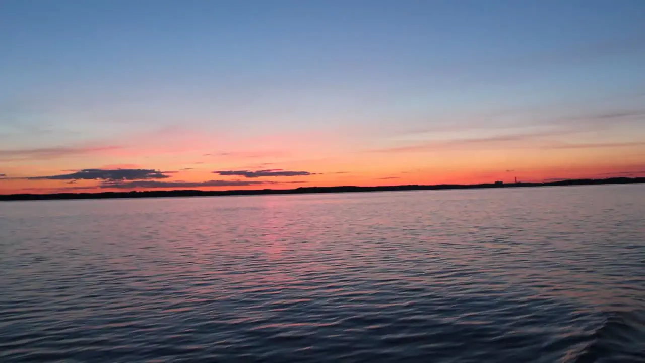 Sunset Shot from Boat 1