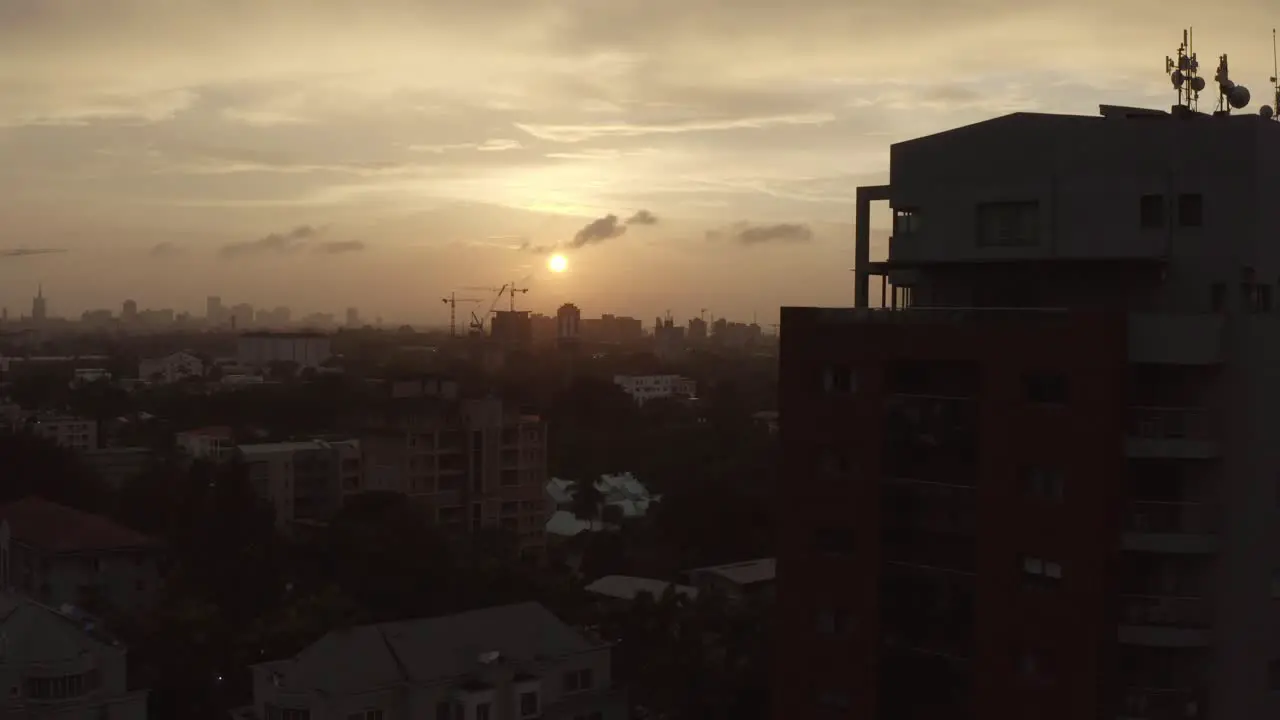 Lagos Sunset Drone 05