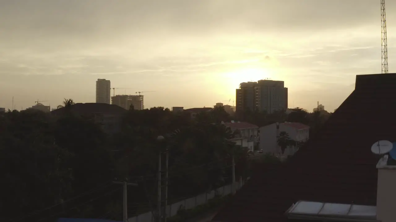 Lagos Sunset Drone 01