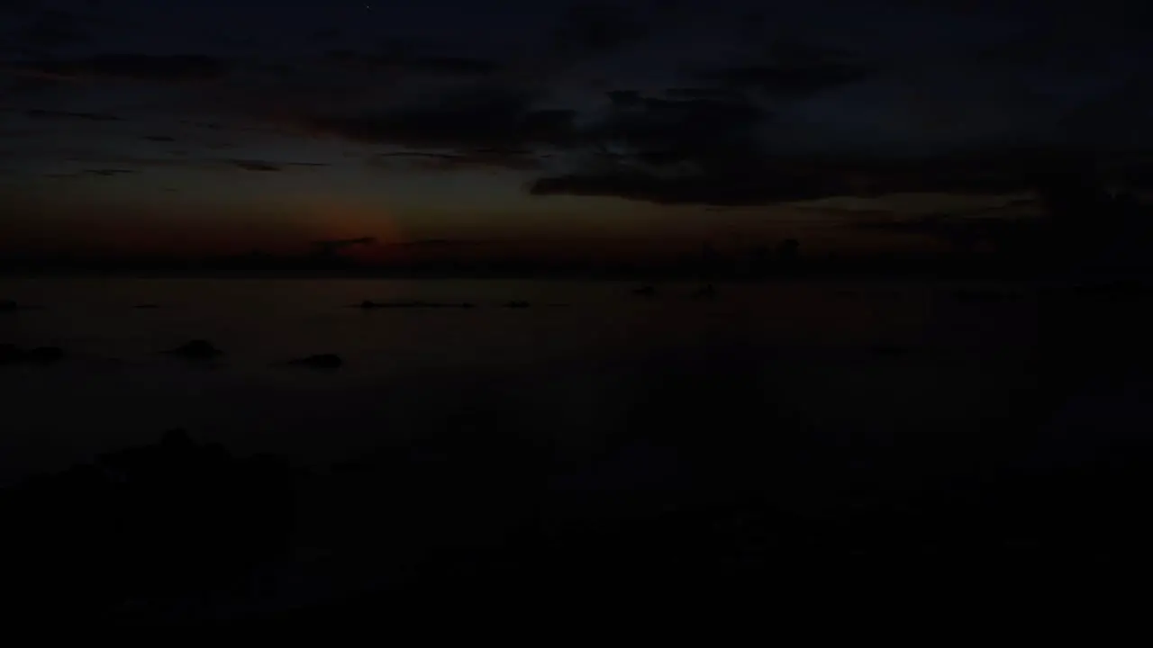 Beautiful Sunset Timelapse in Koh Jum Golden Pearl Beach Thailand