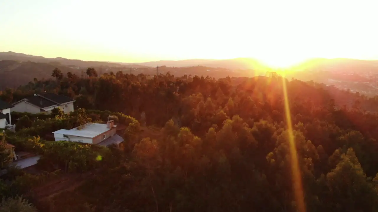 Sunset in Portugal Countryside