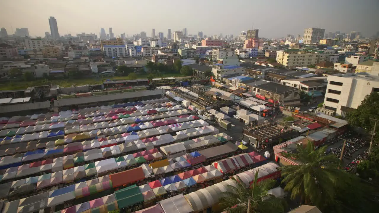 Ratchada Train Market Bangkok