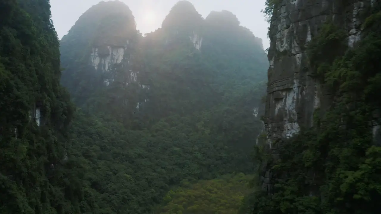 Vietnam Aerial Dramatic Mountians Rugged Landscape Inspiring Beauty