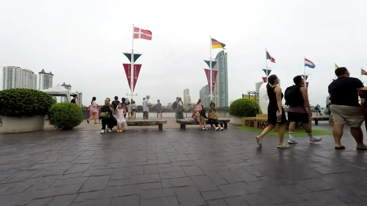 Beautiful Bangkok river Timelapse Bangkok River Time lapse