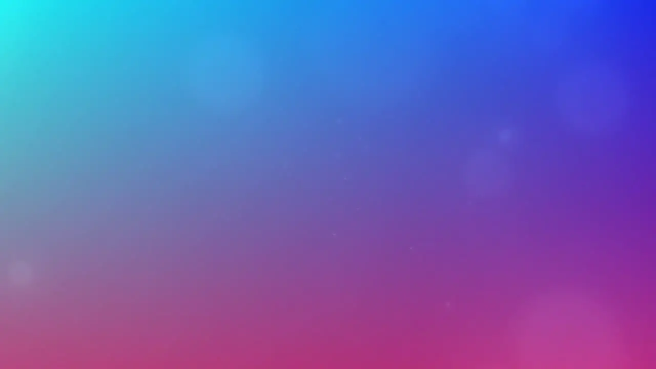 Animation of light spots on blue and purple background