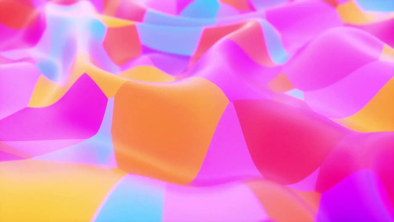 Colorful Fluid Gradient Wavy Background Abstract Smooth Wavy Background Loop Animation in 4K