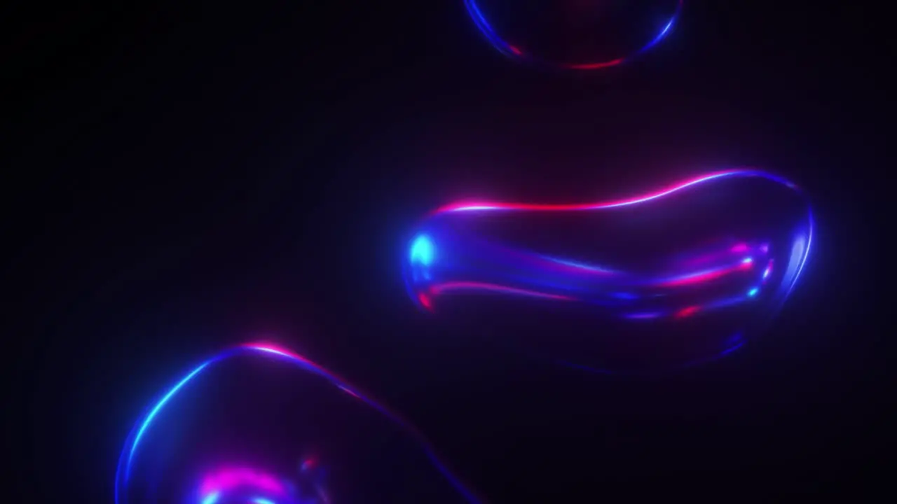 Abstract Neon Fluid Wavy Background Smooth Wavy Loop Animation in 4K