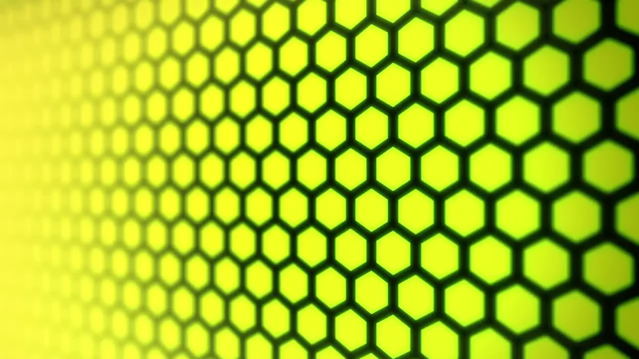 Green Honeycomb Pixels