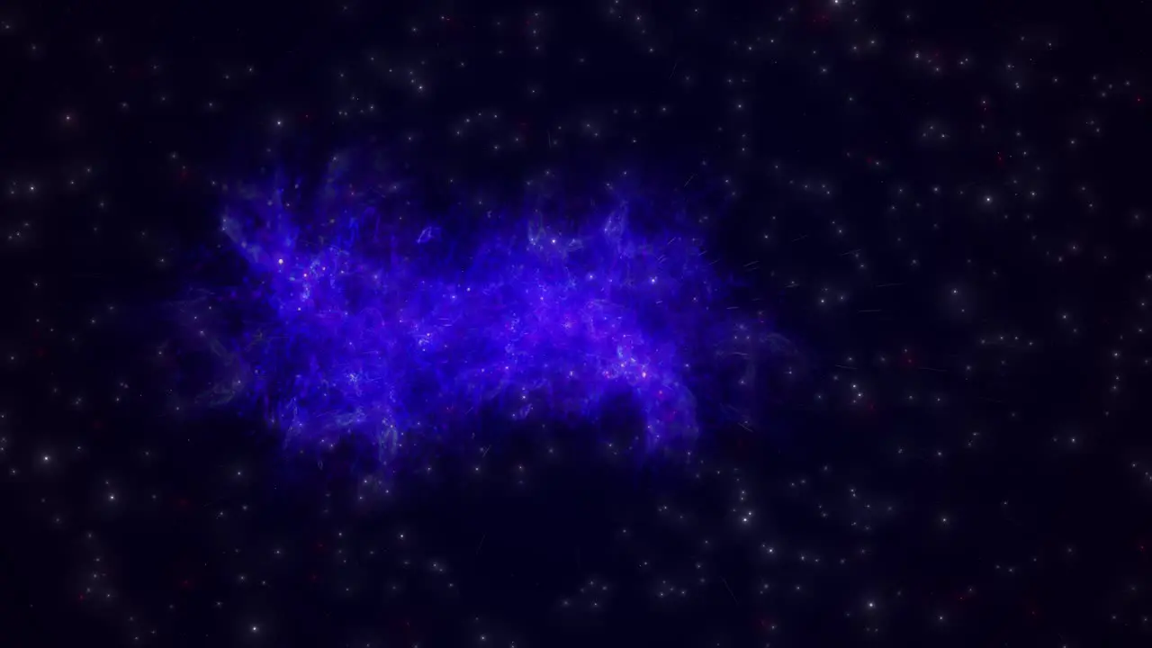 Captivating CG Animation Space Nebula